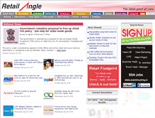 Tablet Screenshot of newsmailer.retailangle.com